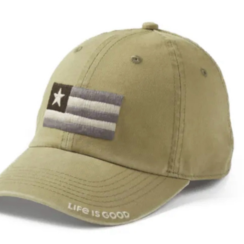 This hat is new , no tags Life is Good logo on the brim